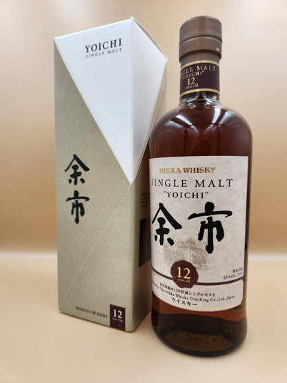 Nikka Yoichi 12 Years Old Single Malt Japanese Whisky 700ml