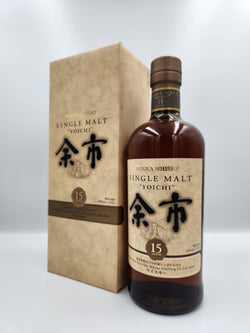 Nikka Yoichi 15 Year Old Single Malt Japanese Whisky 700ml