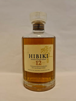 Suntory Hibiki 12 Year Old Blended Japanese Whisky 700ml (no box)